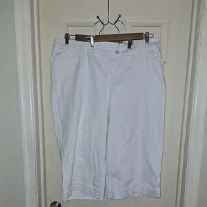 Venezia white jean skimmers size 24